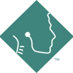 Illustration of a face with a stethoscope, symbolizing healthcare concepts.