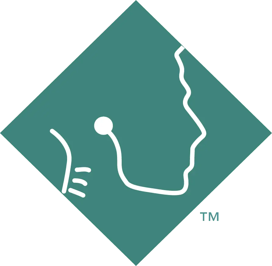 Illustration of a face with a stethoscope, symbolizing healthcare concepts.